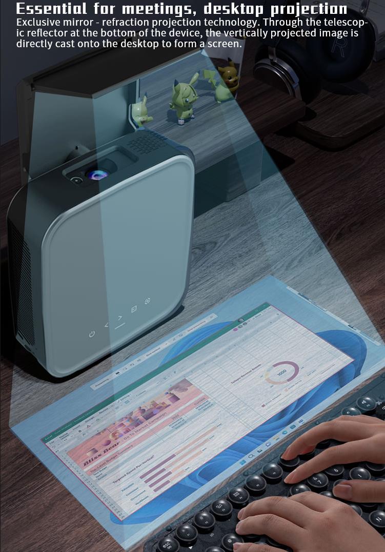 Hotus HT500: Ломаем Традиции, Компактный Мини-Проектор и Комбинированный Компьютер для Нового Опыта (图3)